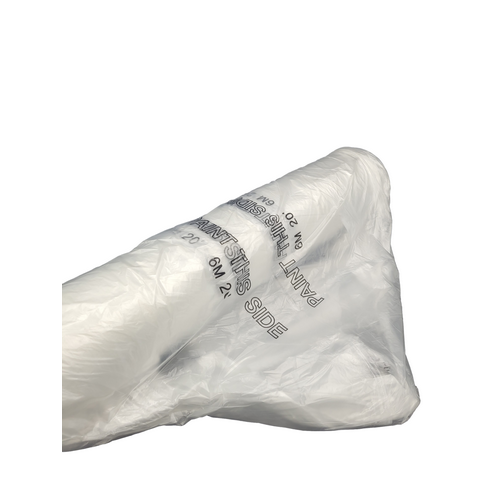 5m wide paint absorbent masking film, boxed 120M