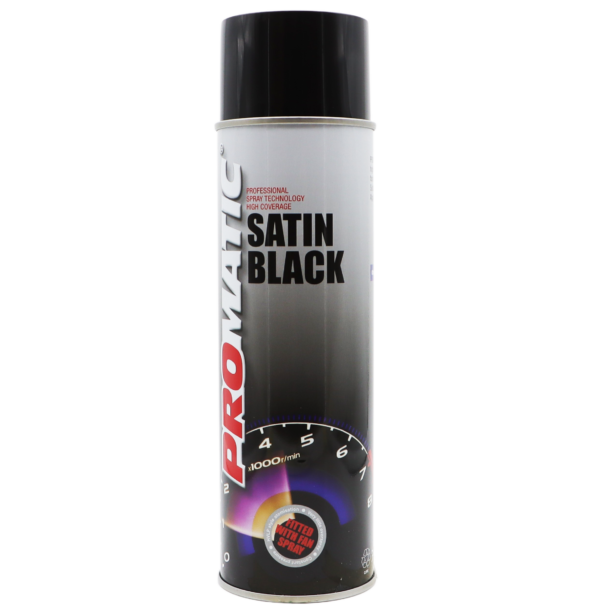 ProMatic Satin Black Aerosol (500ml)