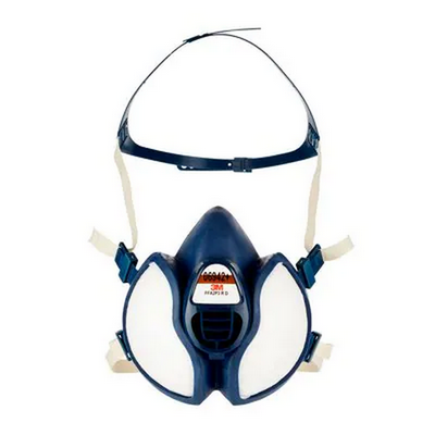 3M 06942 Organic Vapour Disposable Paint Spray Respirator Face Mask FFA2P3D