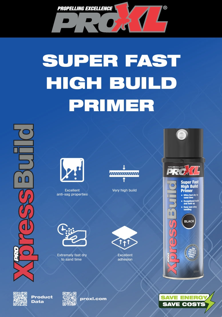 PROXL XPRESSBUILD ULTRA-FAST HIGH BUILD PRIMER Super High Build Primer Filler Aerosol
