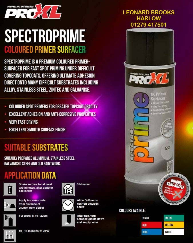 SpectroPRIME – 1k Spot Primer Aerosol (400ml)