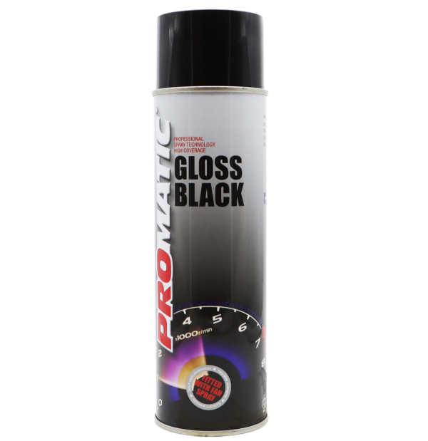 ProMatic Gloss Black Aerosol (500ml)